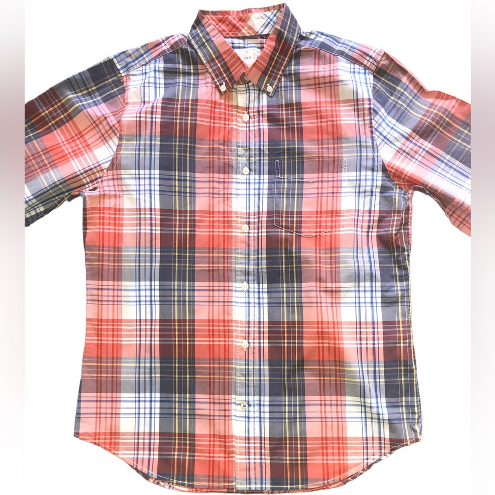 Men’s Size M | GAP | Plaid Long-Sleeves Button Down Shirt